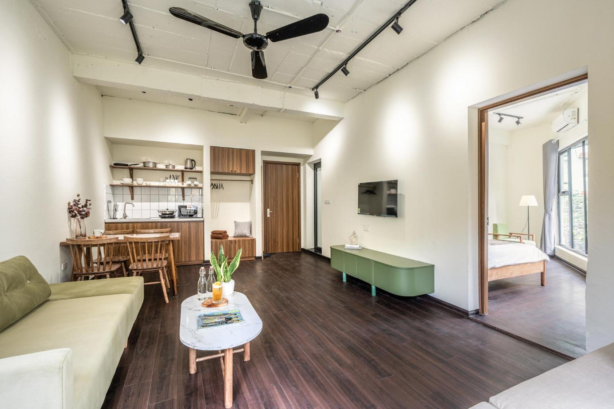 Palm Angels Residences-big Group With Rooftop Pool-free Laundry Căn hộ